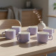 Porcelain Mug Set - 6 Pcs